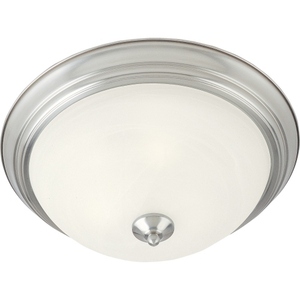 M5849MRSN Essentials Flush Mount Ceiling Light - Satin Nickel M5849MRSN Essentials Flush Mount Ceiling Light - Satin Nickel