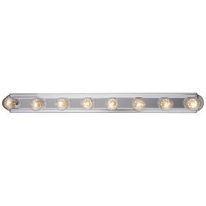 M7128PC Vanity 4 or More Bulb Bathroom Lighting - Polished Chrome M7128PC Vanity 4 or More Bulb Bathroom Lighting - Polished Chrome