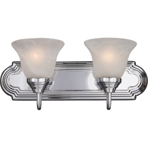 M8012MRPC Vanity 2 Bulb Bathroom Lighting - Polished Chrome M8012MRPC Vanity 2 Bulb Bathroom Lighting - Polished Chrome