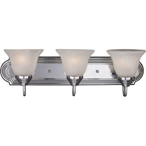 M8013MRPC Essentials 3 Bulb Bathroom Lighting - Chrome M8013MRPC Essentials 3 Bulb Bathroom Lighting - Chrome