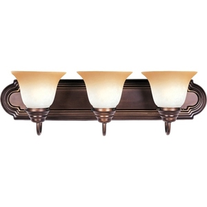 M8013WSOI Essentials 3 Bulb Bathroom Lighting - Oil Rubbed Bronze / Wilshire M8013WSOI Essentials 3 Bulb Bathroom Lighting - Oil Rubbed Bronze / Wilshire