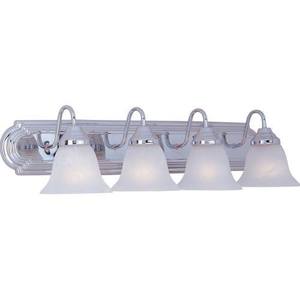 M8014MRPC Essentials 4 or More Bulb Bathroom Lighting - Polished Chrome M8014MRPC Essentials 4 or More Bulb Bathroom Lighting - Polished Chrome