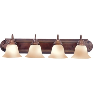 M8014WSOI Essentials 4 or More Bulb Bathroom Lighting - Oil Rubbed Bronze / Wilshire M8014WSOI Essentials 4 or More Bulb Bathroom Lighting - Oil Rubbed Bronze / Wilshire