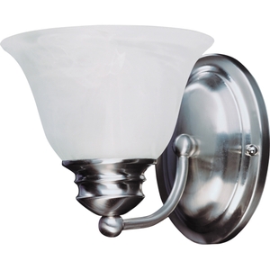 M82686MRSN Malaga 1 Bulb Wall Sconce - Satin Nickel M82686MRSN Malaga 1 Bulb Wall Sconce - Satin Nickel