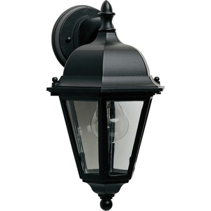 M85100BK Westlake ES Entrance Outdoor Wall Light - Black M85100BK Westlake ES Entrance Outdoor Wall Light - Black
