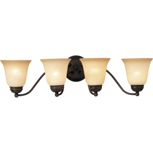 M85134WSOI Basix ES 4 or More Bulb Bathroom Lighting - Oil Rubbed Bronze / Wilshire M85134WSOI Basix ES 4 or More Bulb Bathroom Lighting - Oil Rubbed Bronze / Wilshire