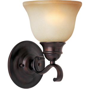 M85807WSOI Linda 1 Bulb Wall Sconce - Oil Rubbed Bronze / Wilshire M85807WSOI Linda 1 Bulb Wall Sconce - Oil Rubbed Bronze / Wilshire