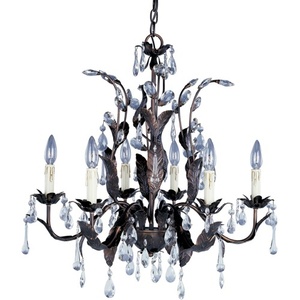 M8835OI Grove Mid Sized Chandelier Chandelier - Oil Rubbed Bronze M8835OI Grove Mid Sized Chandelier Chandelier - Oil Rubbed Bronze