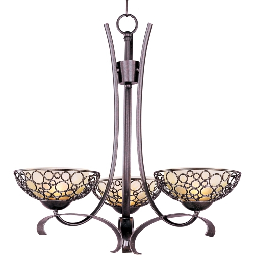 M21343DWUB Meridian Mini Chandelier - Umber Bronze M21343DWUB Meridian Mini Chandelier - Umber Bronze