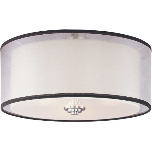 M23031SWSN Orion Flush Mount Ceiling Light - Satin Nickel M23031SWSN Orion Flush Mount Ceiling Light - Satin Nickel