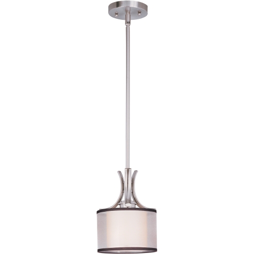 M93031SWSN Orion Drum Pendant Pendant Light - Satin Nickel M93031SWSN Orion Drum Pendant Pendant Light - Satin Nickel