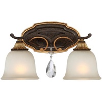 Bathroom Lighting (2 Bulbs) 16-1/4" Width Bathroom Lighting (2 Bulbs) 16-1/4" Width