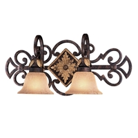 Bathroom Lighting (2 Bulbs) 23-3/4" Width Bathroom Lighting (2 Bulbs) 23-3/4" Width