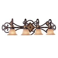Bathroom Lighting (4 or more bulbs) 37" Width Bathroom Lighting (4 or more bulbs) 37" Width