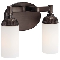Bathroom Lighting (2 Bulbs) 11-1/2" Width Bathroom Lighting (2 Bulbs) 11-1/2" Width