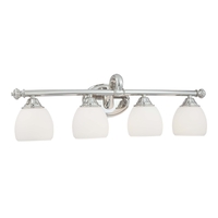 Bathroom Lighting (4 or more bulbs) 30-1/2" Width Bathroom Lighting (4 or more bulbs) 30-1/2" Width