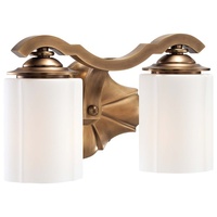 Bathroom Lighting (2 Bulbs) 12-1/4" Width Bathroom Lighting (2 Bulbs) 12-1/4" Width