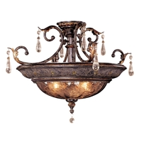 Semi Flush Mount 26-1/2" Width Semi Flush Mount 26-1/2" Width