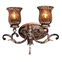 Bathroom Lighting (2 Bulbs) 16-1/2" Width Bathroom Lighting (2 Bulbs) 16-1/2" Width