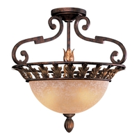 Semi Flush Mount 19-1/2" Width Semi Flush Mount 19-1/2" Width
