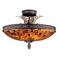 Semi Flush Mount 23-1/2" Width Semi Flush Mount 23-1/2" Width