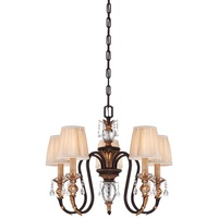 Mid Sized Chandelier 27-1/4" Width Mid Sized Chandelier 27-1/4" Width