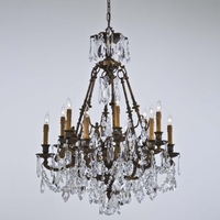 Large Foyer Chandelier 35-1/2" Width Large Foyer Chandelier 35-1/2" Width