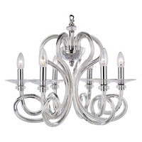 Mini Chandelier 21-3/4" Width Mini Chandelier 21-3/4" Width