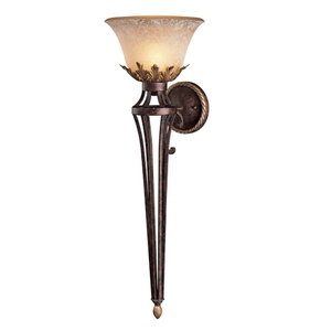 MN2235355 Zaragoza 1 Bulb Wall Sconce - Golden Bronze MN2235355 Zaragoza 1 Bulb Wall Sconce - Golden Bronze