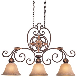MN6233355 Zaragoza Linear Pendant Pendant Light - Golden Bronze MN6233355 Zaragoza Linear Pendant Pendant Light - Golden Bronze