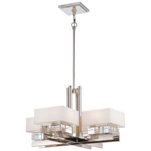 MN6267613 Eden Roe Mid Sized Chandelier Chandelier - Polished Nickel MN6267613 Eden Roe Mid Sized Chandelier Chandelier - Polished Nickel