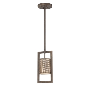 MN6721258 Ajourer Mini-Pendant Pendant Light - French Bronze w/ Jeweled Accents MN6721258 Ajourer Mini-Pendant Pendant Light - French Bronze w/ Jeweled Accents