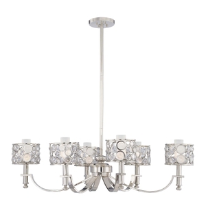 MN6755613 Magique Large Foyer Chandelier Chandelier - Polished Nickel MN6755613 Magique Large Foyer Chandelier Chandelier - Polished Nickel