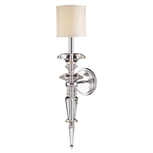 MN693077 Kingswell 1 Bulb Wall Sconce - Chrome MN693077 Kingswell 1 Bulb Wall Sconce - Chrome