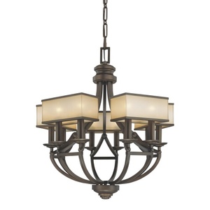 MN6958267B Underscore Large Foyer Chandelier Chandelier - Cimarron Bronze MN6958267B Underscore Large Foyer Chandelier Chandelier - Cimarron Bronze