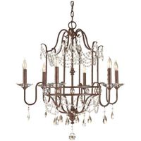Mid Sized Chandelier 26-1/4" Width Mid Sized Chandelier 26-1/4" Width