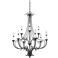 Large Foyer Chandelier 31" Width Large Foyer Chandelier 31" Width