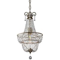 Mini Chandelier 9-7/8" Width Mini Chandelier 9-7/8" Width
