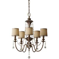 Mid Sized Chandelier 25-9/16" Width Mid Sized Chandelier 25-9/16" Width