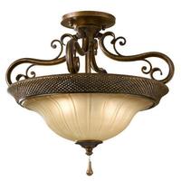 Semi Flush Mount 17" Width Semi Flush Mount 17" Width