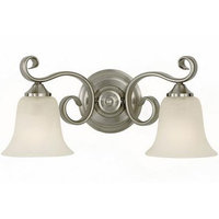 Bathroom Lighting (2 Bulbs) 17-1/4" Width Bathroom Lighting (2 Bulbs) 17-1/4" Width