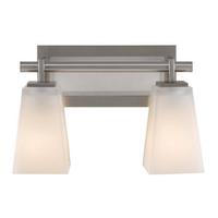 Bathroom Lighting (2 Bulbs) 13" Width Bathroom Lighting (2 Bulbs) 13" Width