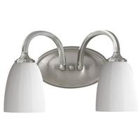 Bathroom Lighting (2 Bulbs) 14" Width Bathroom Lighting (2 Bulbs) 14" Width