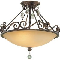 Semi Flush Mount 15-1/2" Width Semi Flush Mount 15-1/2" Width