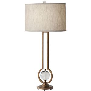 M10142FG Caliper Table Lamp - Firenze Gold M10142FG Caliper Table Lamp - Firenze Gold