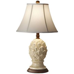 M10167AWC Garden Relic Table Lamp - Antique White Crackle M10167AWC Garden Relic Table Lamp - Antique White Crackle