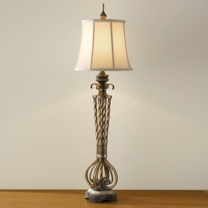 M9853SLS Castalia Table Lamp - Silver Leaf Sienna M9853SLS Castalia Table Lamp - Silver Leaf Sienna