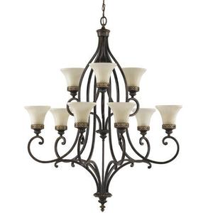MF222563WAL Drawing Room Large Foyer Chandelier Chandelier - Walnut MF222563WAL Drawing Room Large Foyer Chandelier Chandelier - Walnut