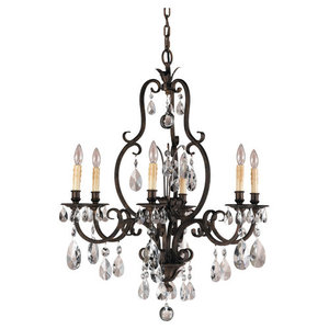 MF22286ATS Salon Maison Mid Sized Chandelier Chandelier - Aged Tortoise Shell MF22286ATS Salon Maison Mid Sized Chandelier Chandelier - Aged Tortoise Shell