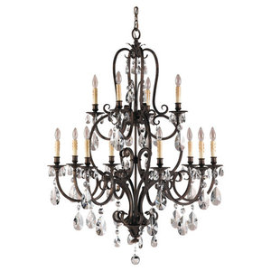 MF222984ATS Salon Maison Large Foyer Chandelier Chandelier - Aged Tortoise Shell MF222984ATS Salon Maison Large Foyer Chandelier Chandelier - Aged Tortoise Shell